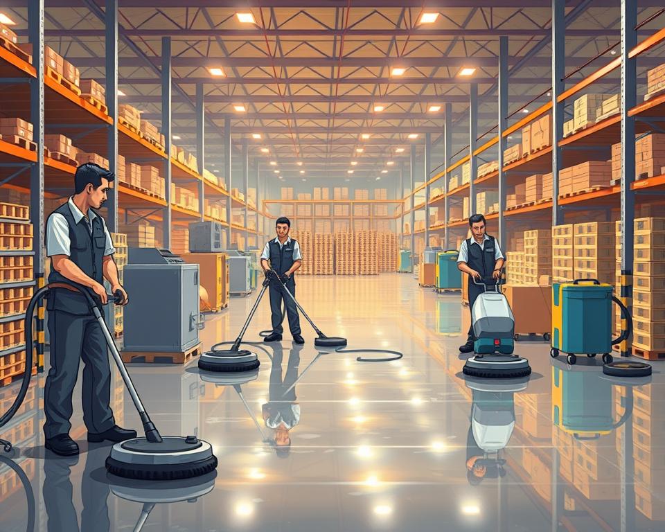 Peniel Cleaning's industrial cleaning